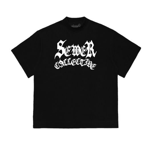 Camiseta Sewer "C☯LLECTIVE" Preta